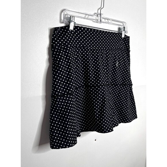 Dona Jo Skort Womens Siz 3 US XL Athletic Tennis Golf Skirt Black White - Picture 2 of 10